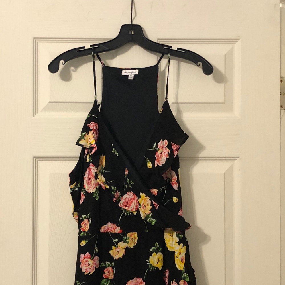 Floral maxi dress